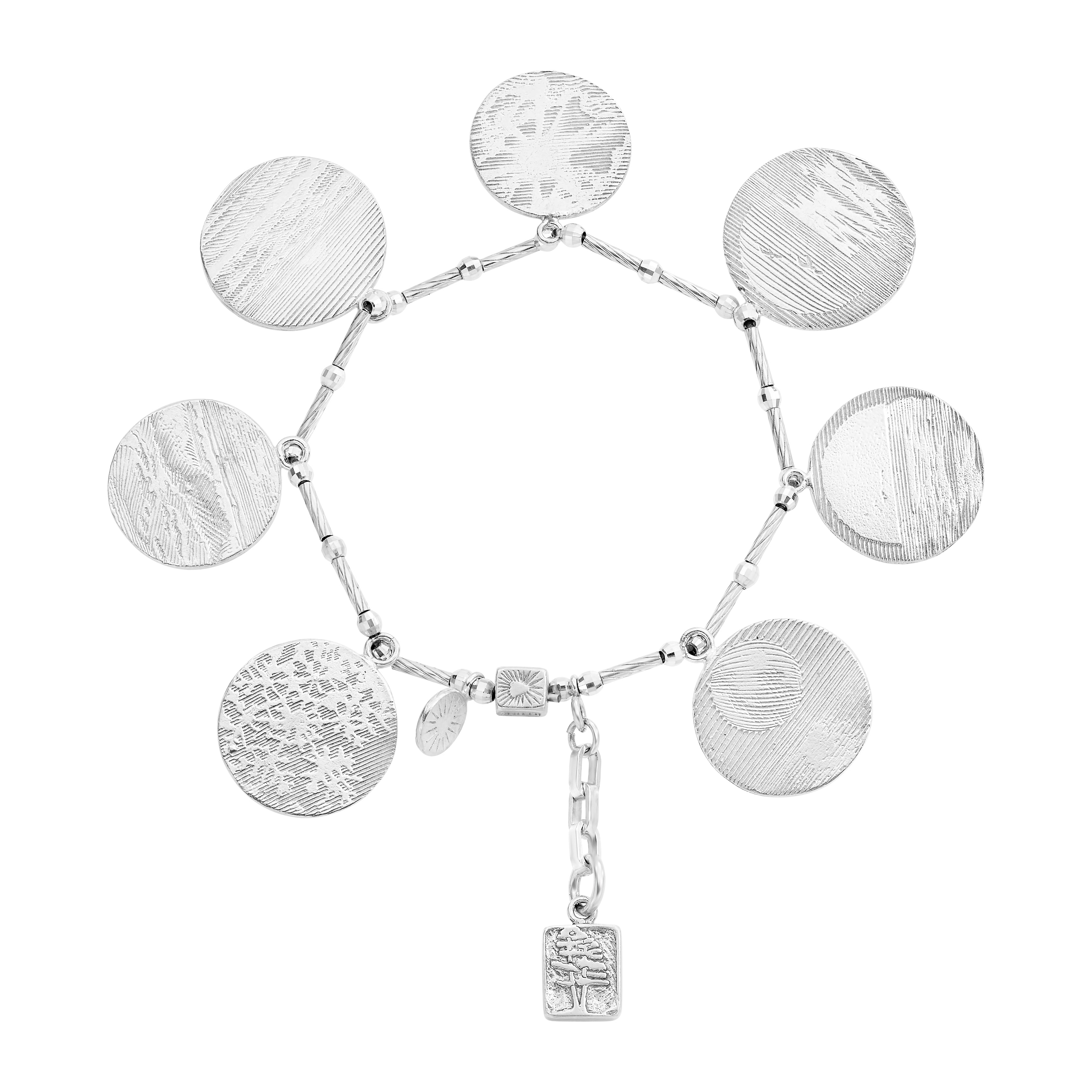 Sterling Silver Nature Bracelet