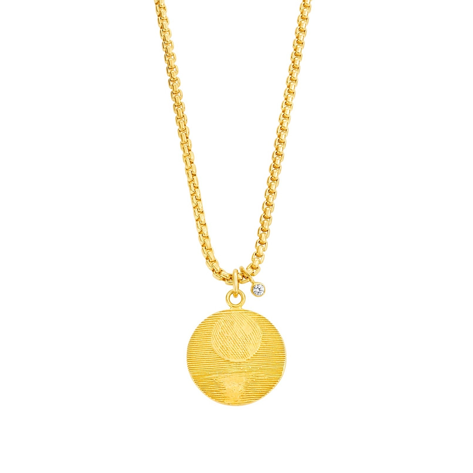 18K Gold Venus and Me Necklace